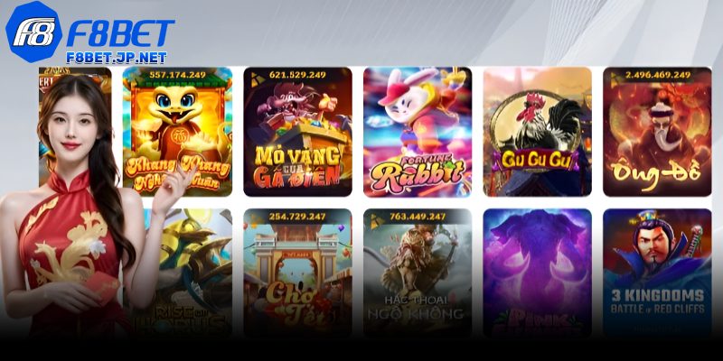 Slot game F8bet hội tụ những tựa game hot nhất